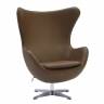 Кресло EGG STYLE CHAIR коричневый Кресло EGG STYLE CHAIR коричневый