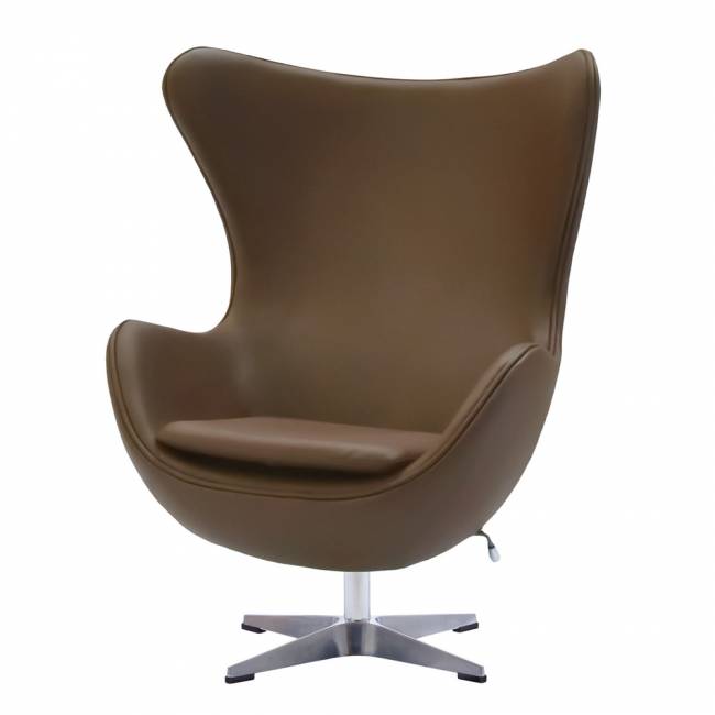 Кресло EGG STYLE CHAIR коричневый Кресло EGG STYLE CHAIR коричневый