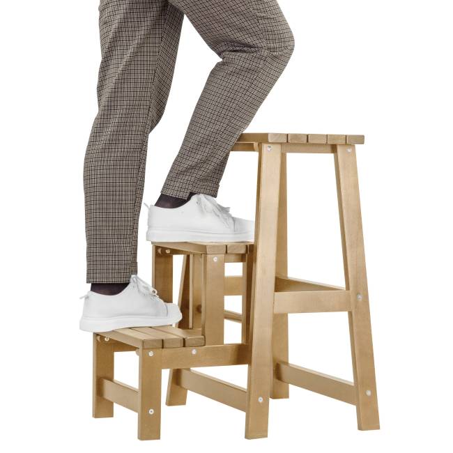 Табурет- стремянка бук Табурет- стремянка бук