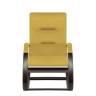 Кресло-качалка Leset Милано Орех текстура V28 желтый
