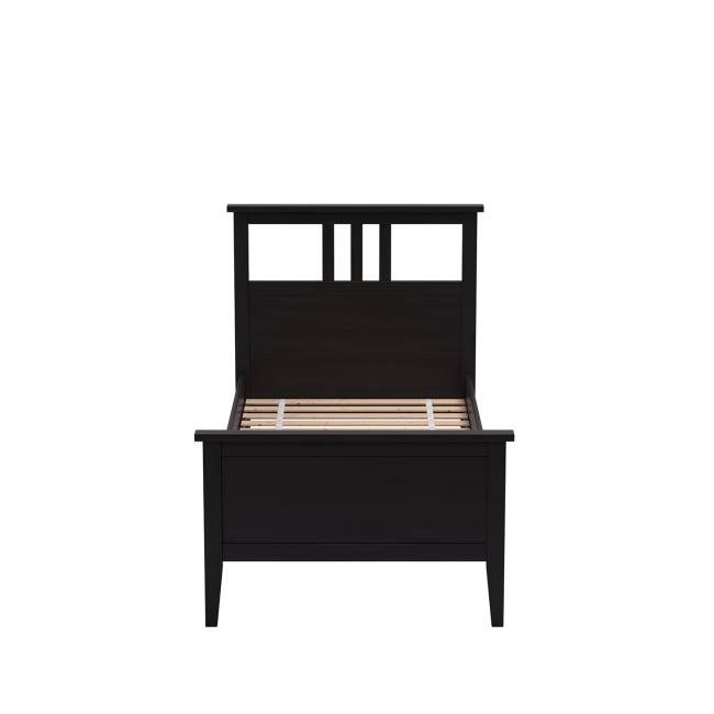 Комплект кровать Leset Мира 90х200 с основанием Чёрный Комплект кровать Leset Мира 90х200 с основанием Чёрный