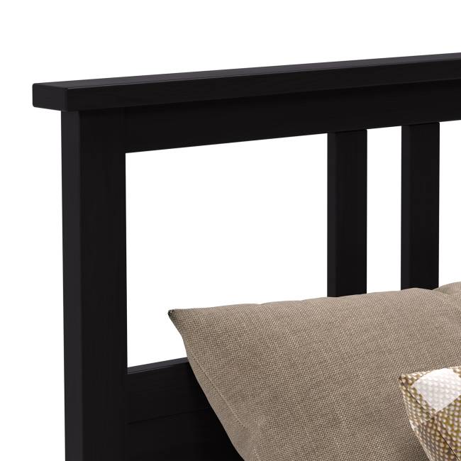 Комплект кровать Leset Мира 90х200 с основанием Чёрный Комплект кровать Leset Мира 90х200 с основанием Чёрный