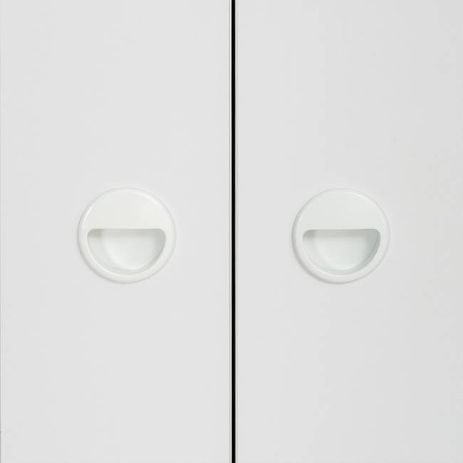 Два письменных стола и шкаф Вуди цвет белый премиум/дуб крафт золотой Два письменных стола и шкаф Вуди цвет белый премиум/дуб крафт золотой