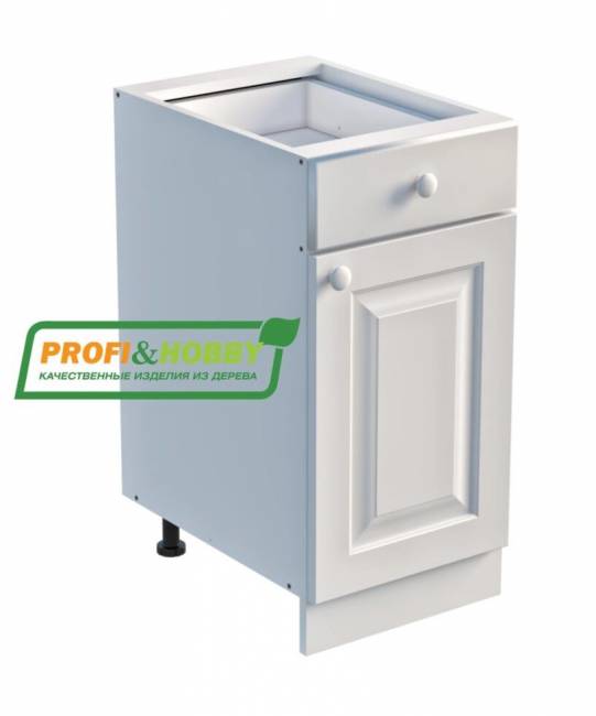 Тумба 1 дверь, 1 ящик 400 х 560 х 720 сосна, без покраски Тумба 1 дверь, 1 ящик 400 х 560 х 720 сосна, без покраски