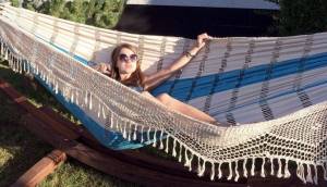 Гамак двухместный PARADISE голубой mixed