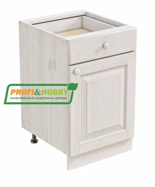 Тумба 1 дверь, 1 ящик 500 х 560 х 720 сосна, без покраски Тумба 1 дверь, 1 ящик 500 х 560 х 720 сосна, без покраски