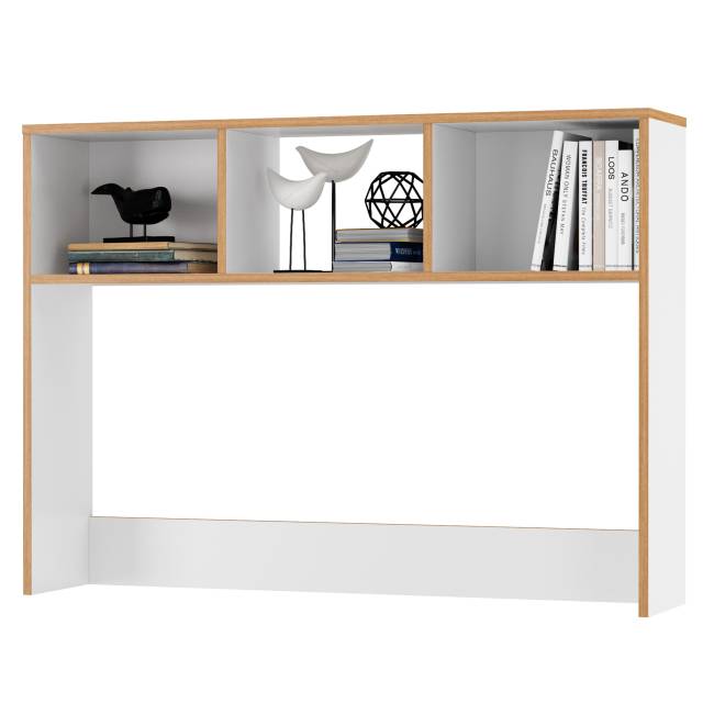 Два компьютерных стола и платяной шкаф Вуди цвет белый премиум/дуб крафт золотой Два компьютерных стола и платяной шкаф Вуди цвет белый премиум/дуб крафт золотой