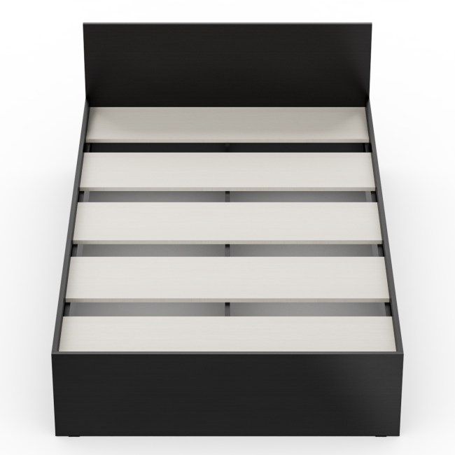 Кровать Стандарт 1200 цвет венге Кровать Стандарт 1200 цвет венге