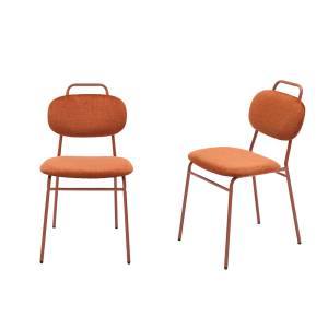 Комплект из 2-ух стульев MOLLY разборный терракотовый