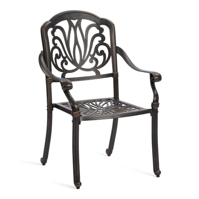 Комплект Secret de Maison Quartet/Квартет (стол+4 стула) алюминиевый сплав, бронзовый бронза/bronze алюминиевый сплав