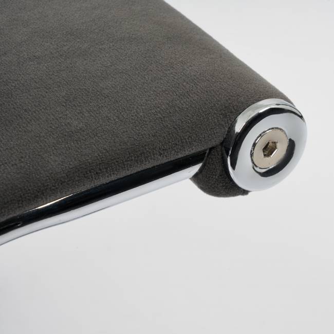 Кресло Урбан-Лоу/Urban-Low флок , серый, 29 серый флок