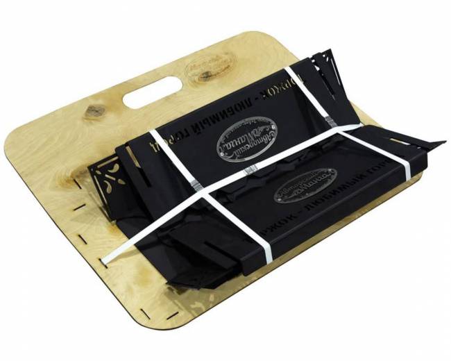 Мангал разборный "Скорпион", стандарт, ST3, 2мм Мангал разборный "Скорпион", стандарт, ST3, 2мм