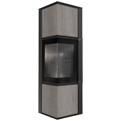 Печь Kratki PRO TORA/M NATURALI PIETRA DI SAVOIA GRIGIA BOCCIARDATA