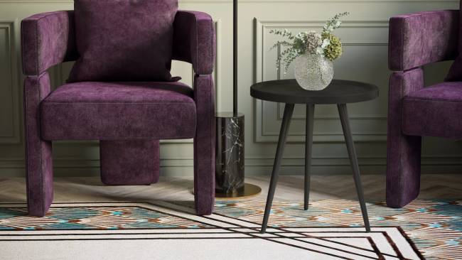 Стол журнальный Калифорния Батл черный лофт/черный Стол журнальный Калифорния Батл черный лофт/черный