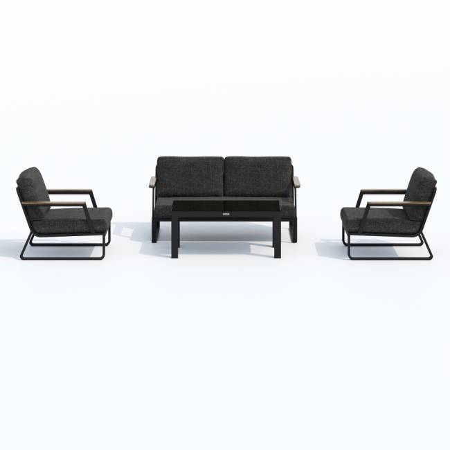 Лаунж зона ESTIVO маренго - каркас карбон