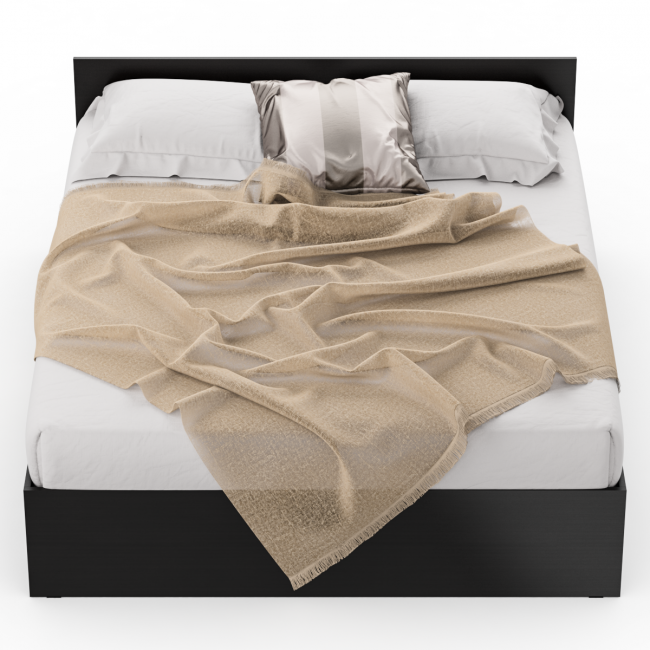 Кровать Стандарт 1600 цвет венге Кровать Стандарт 1600 цвет венге