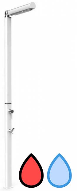 Душ уличный Quick Q125 500х90х2100 мм Душ уличный Quick Q125 500х90х2100 мм