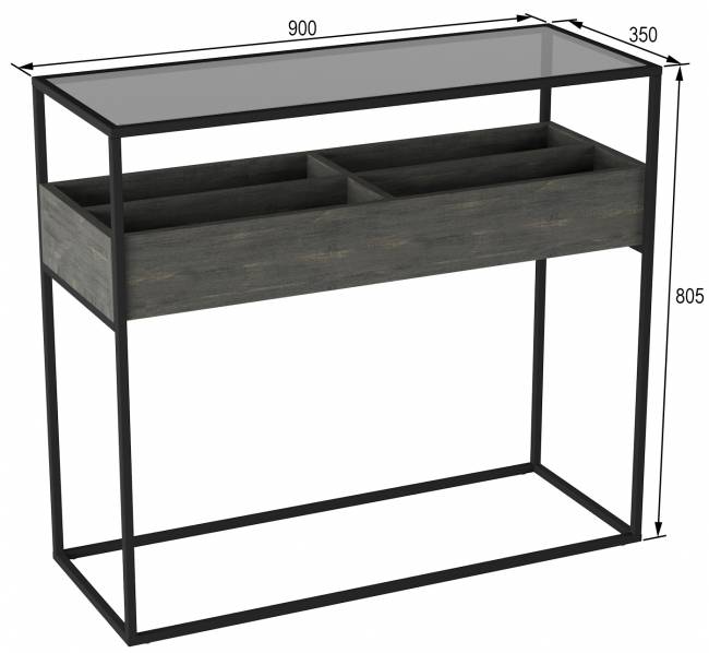 Консоль Калифорния Кассо К01 Интра Консоль Калифорния Кассо К01 Интра