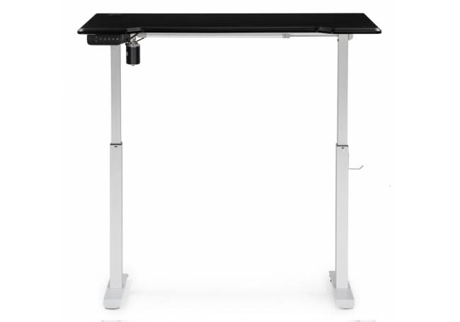 Маркос с механизмом подъема 120х75х75 черная шагрень / белый Маркос с механизмом подъема 120х75х75 черная шагрень / белый