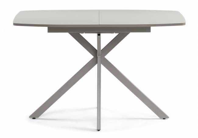 Тамаса 120(150)х70х76 матовое стекло латте / капучино