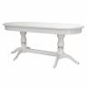 Стол обеденный Тарун 3 раздвижной белый/серебро 150/200*84 Стол обеденный Тарун 3 раздвижной белый/серебро 150/200*84