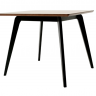 Стол Arki М 100 чёрный/орех
