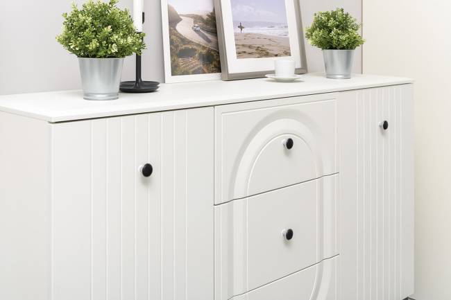 Стенка для гостиной Валенсия № 122 цвет белый шагрень Стенка для гостиной Валенсия № 122 цвет белый шагрень