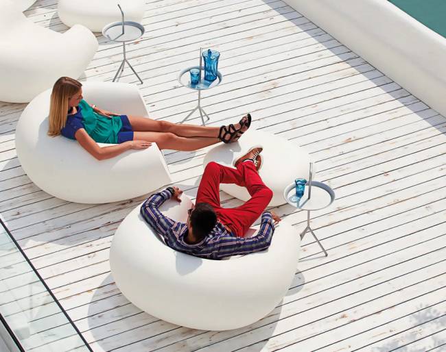 Кресло пластиковое Chubby Standard тортора 1300х1200х560 мм Кресло пластиковое Chubby Standard тортора 1300х1200х560 мм