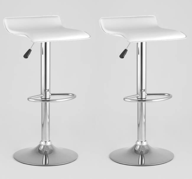 Стул барный Хай-Тек белый 2 шт