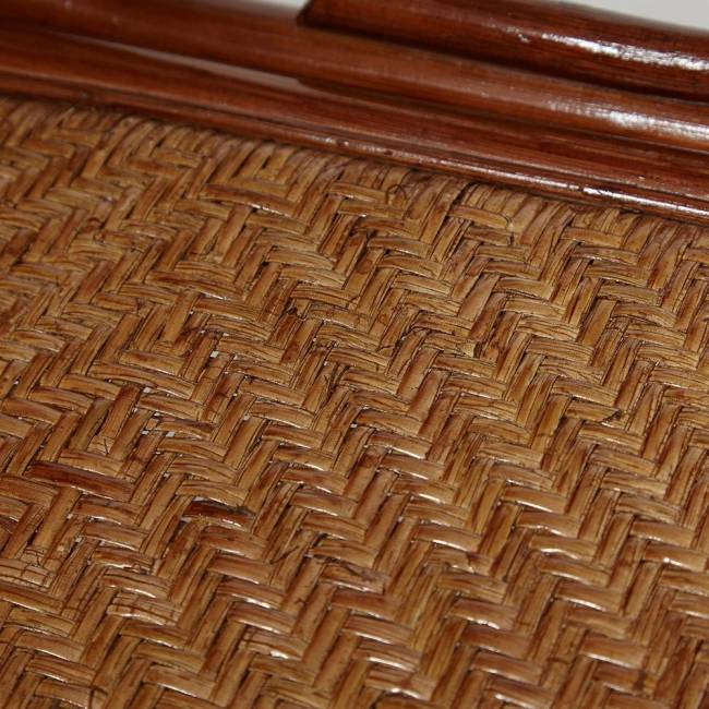 Кресло-качалка Milano/Милано (разборная)/без подушки / натуральный ротанг, 58х136х103см, пекан орех Pecan (орех) ротанг top quality