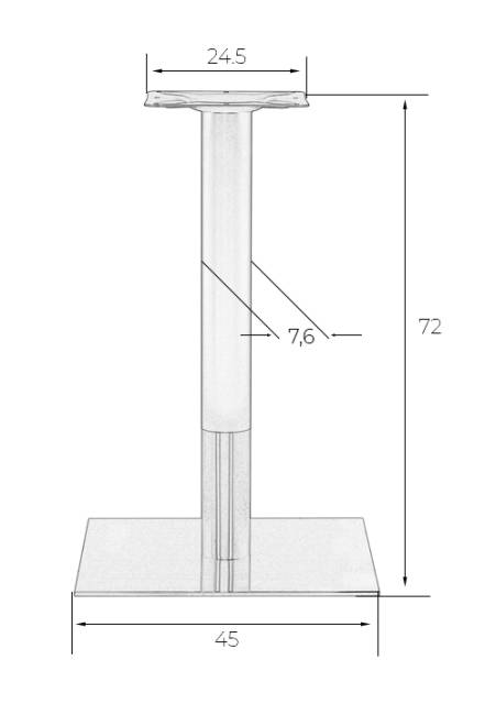 Подстолье обеденное DOBRIN VALENTINO