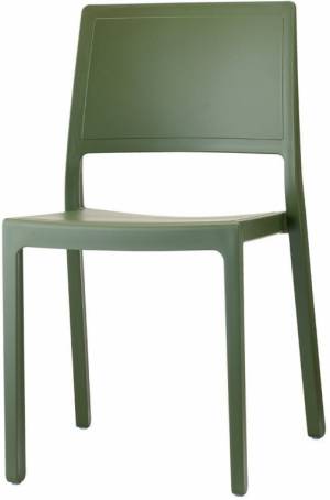 Стул пластиковый Kate зеленый 500х500х840 мм