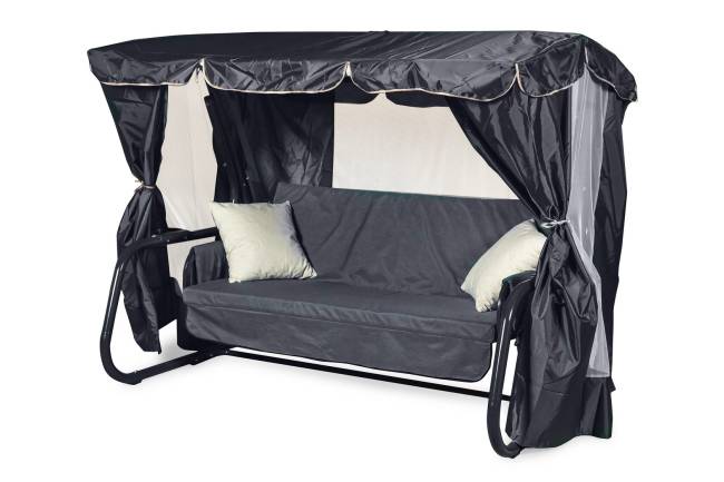 Садовые качели ТОРНАДО PREMIUM графит