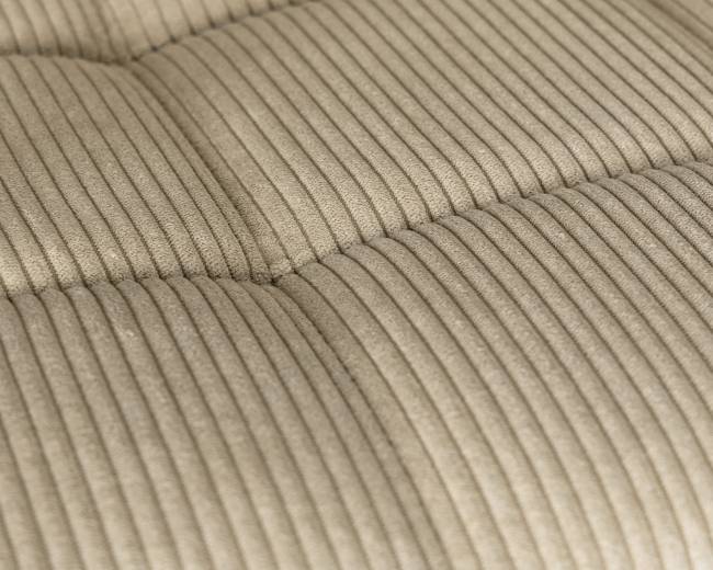 Стул барный DOBRIN KRUGER ARM BLACK, бежевый вельвет (LAR-E2041-04)