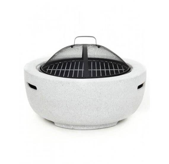 Hugett Fire Pit 1980 Серый камень/Чёрный Hugett Fire Pit 1980 Серый камень/Чёрный