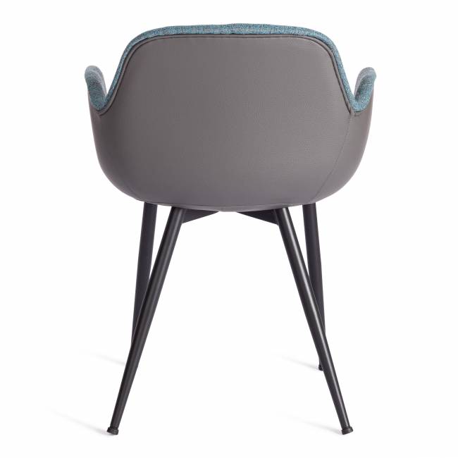 Кресло VALENTINO (mod. PC45-2) / 1 шт. в упаковке металл/экокожа/ткань, 55 х 58 х 81 см, Turquoise (бирюзовый)/Grey (серый)/чёрный Turquoise (бирюзовый)/Grey (серый)/чёрный металл/экокожа/ткань Кресло VALENTINO (mod. PC45-2) / 1 шт. в упаковке металл/экокожа/ткань, 55 х 58 х 81 см, Turquoise (бирюзовый)/Grey (серый)/чёрный Turquoise (бирюзовый)/Grey (серый)/чёрный металл/экокожа/ткань