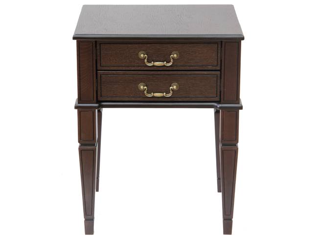 Тумба Васко В 118Н темно-коричневый/патина