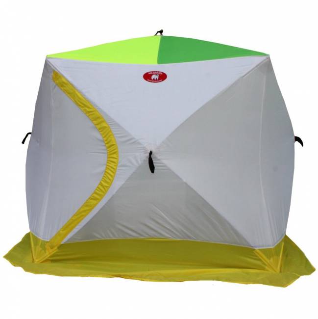 Палатка для зимней рыбалки Медведь Куб 3 трехслойная Палатка для зимней рыбалки Медведь Куб 3 трехслойная