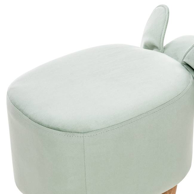 Пуф Leset Slon COMBI V14 бирюзовый, компаньон V01 белый Бук Пуф Leset Slon COMBI V14 бирюзовый, компаньон V01 белый Бук