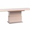 Стол-трансформер Левмар Slide D31/S79 выбеленный дуб/ опоры нерж.сталь