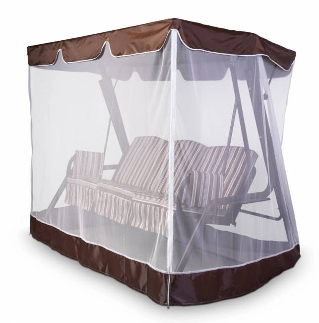 Тент-крыша + москитная сетка Мастак 216х152х180, шоколад