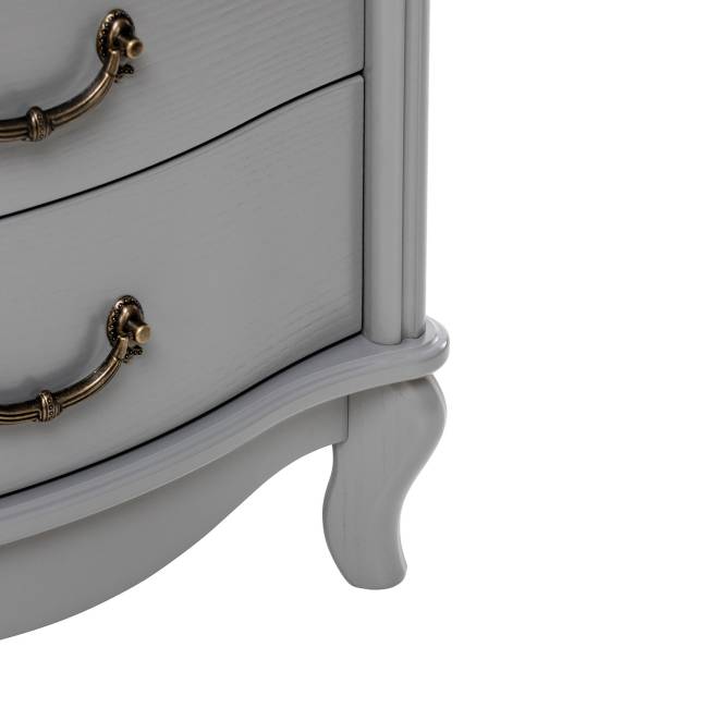 Комод Leset "Джульетта" узкий (5 ящ.) Серый ясень