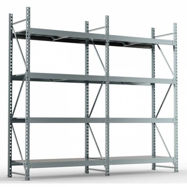 Стеллаж металлический SGR-V-Zn 1264-2,5-DS Стеллаж металлический SGR-V-Zn 1264-2,5-DS