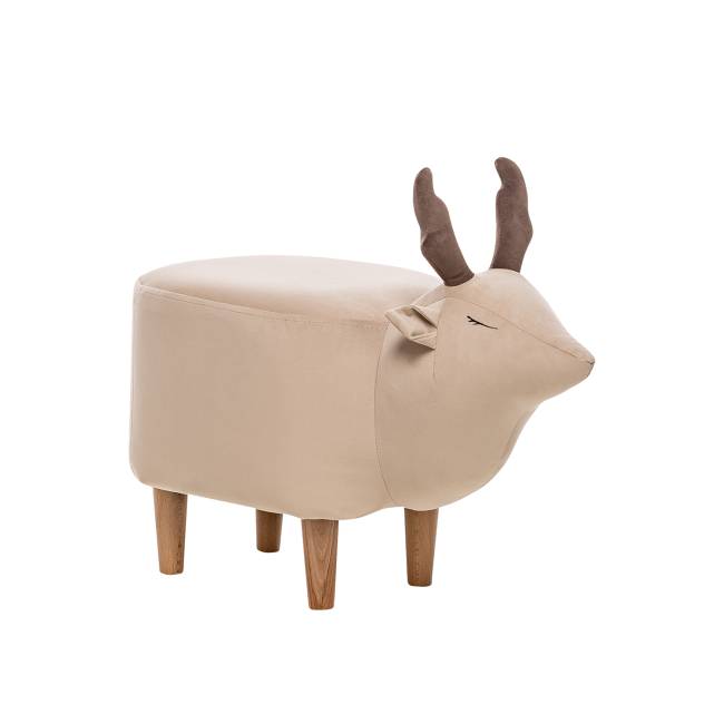 Пуф Leset Maral COMBI V18 бежевый, компаньон V23 молочный шоколад Бук Пуф Leset Maral COMBI V18 бежевый, компаньон V23 молочный шоколад Бук