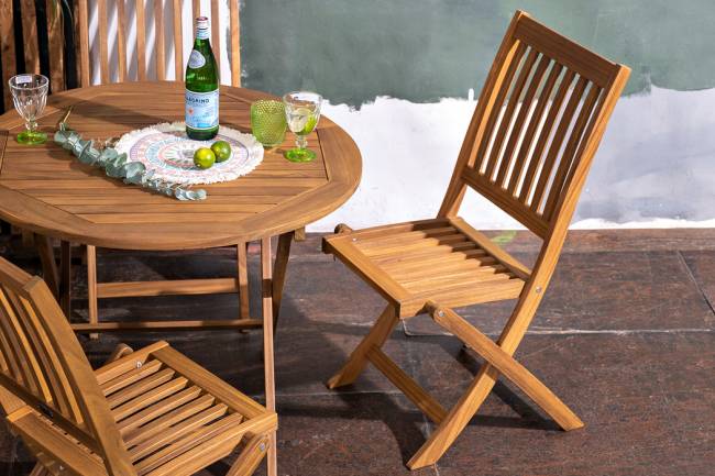 Обеденная группа из акации OXFORD S Обеденная группа из акации OXFORD S