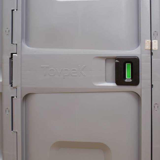 Туалетная кабина TOYPEK CityComfort, синий (разобранная) Туалетная кабина TOYPEK CityComfort, синий (разобранная)