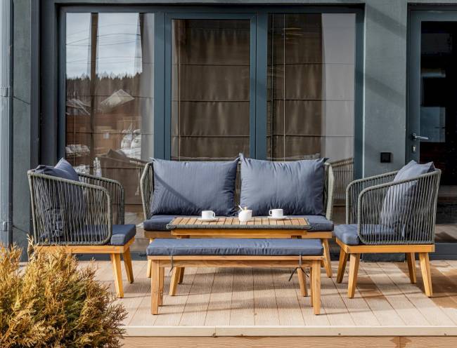 Лаунж-зона EMMA серая