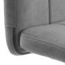 Комплект кресло+стул Medeo/Медео LT, велюр, серый/черный, 29 серый/черный флок