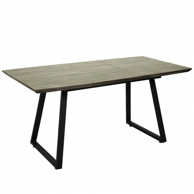 Стол Stockholm раскладной 120-160х80х75см, серый дуб Стол Stockholm раскладной 120-160х80х75см, серый дуб