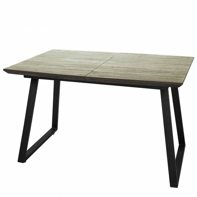 Стол Stockholm раскладной 120-160х80х75см, серый дуб Стол Stockholm раскладной 120-160х80х75см, серый дуб